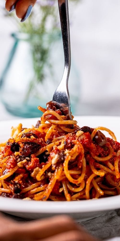 Veganesca Spaghetti