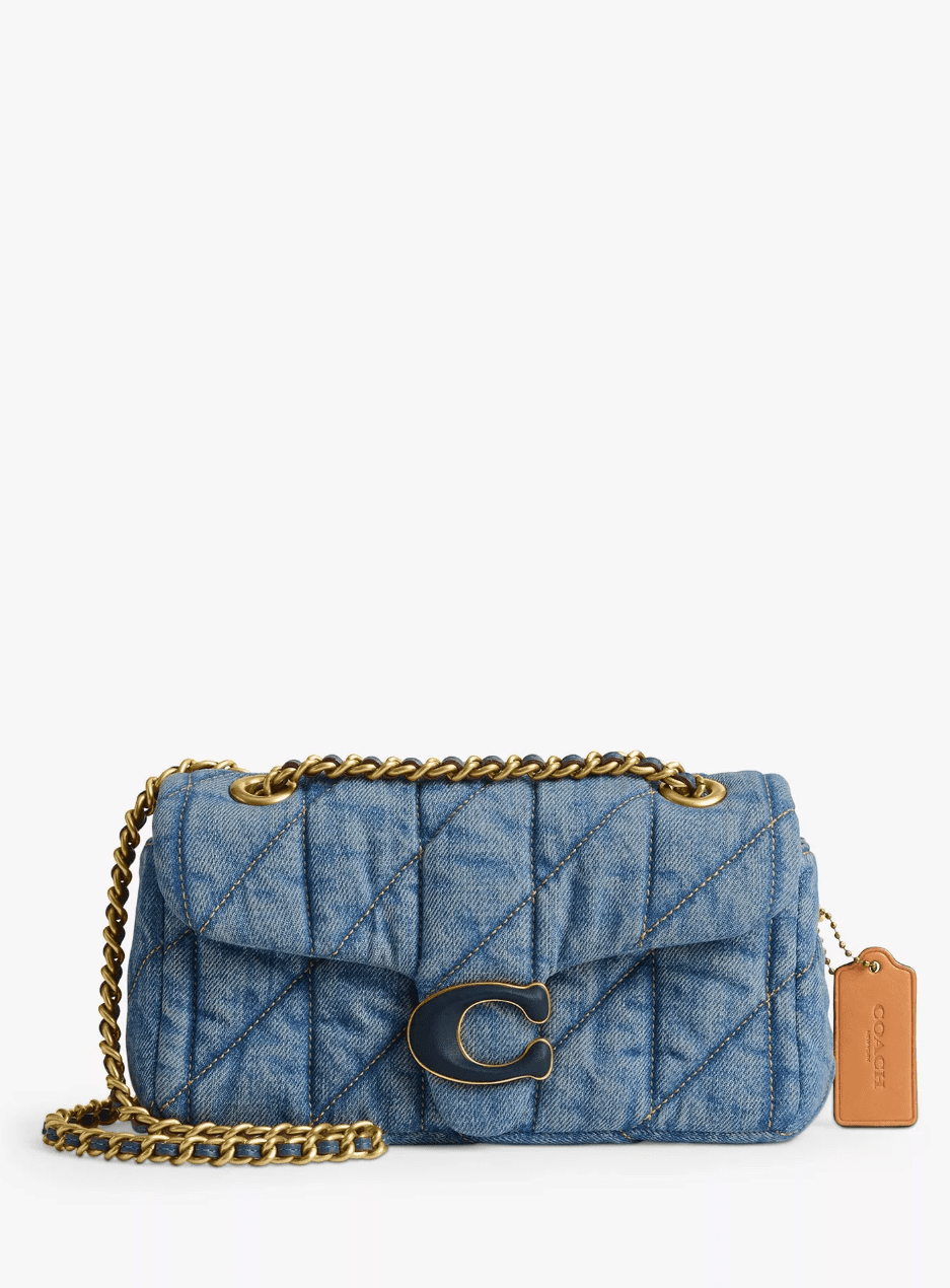 Coach, Tabby 20 Quilted Denim Cross Body Bag - 40677734