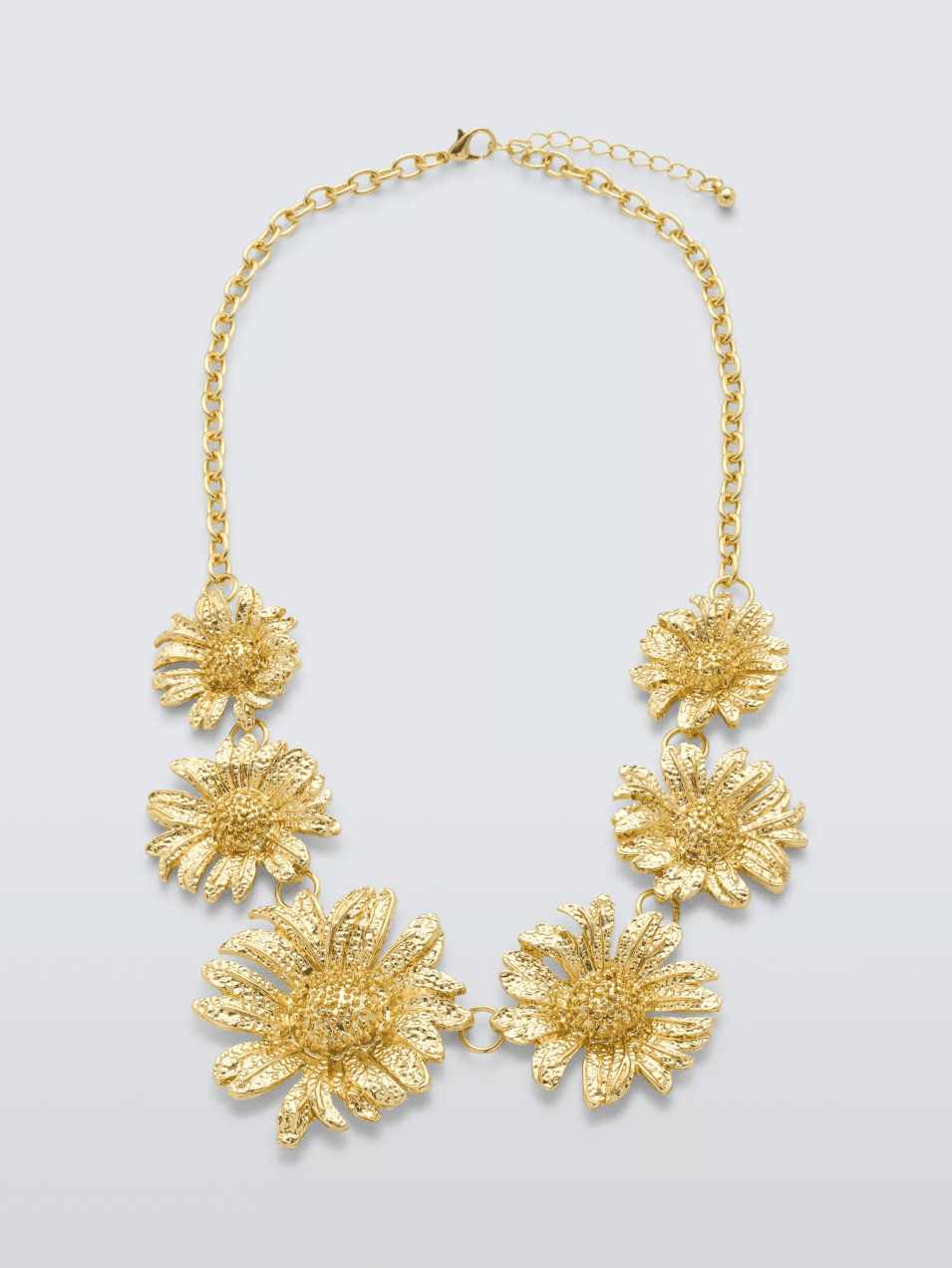 John Lewis Statement Daisy Necklace, Gold