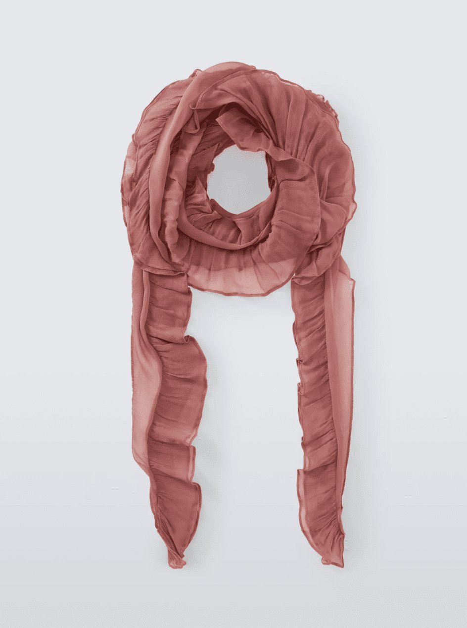 John Lewis, Ruffle Scarf - 44027203