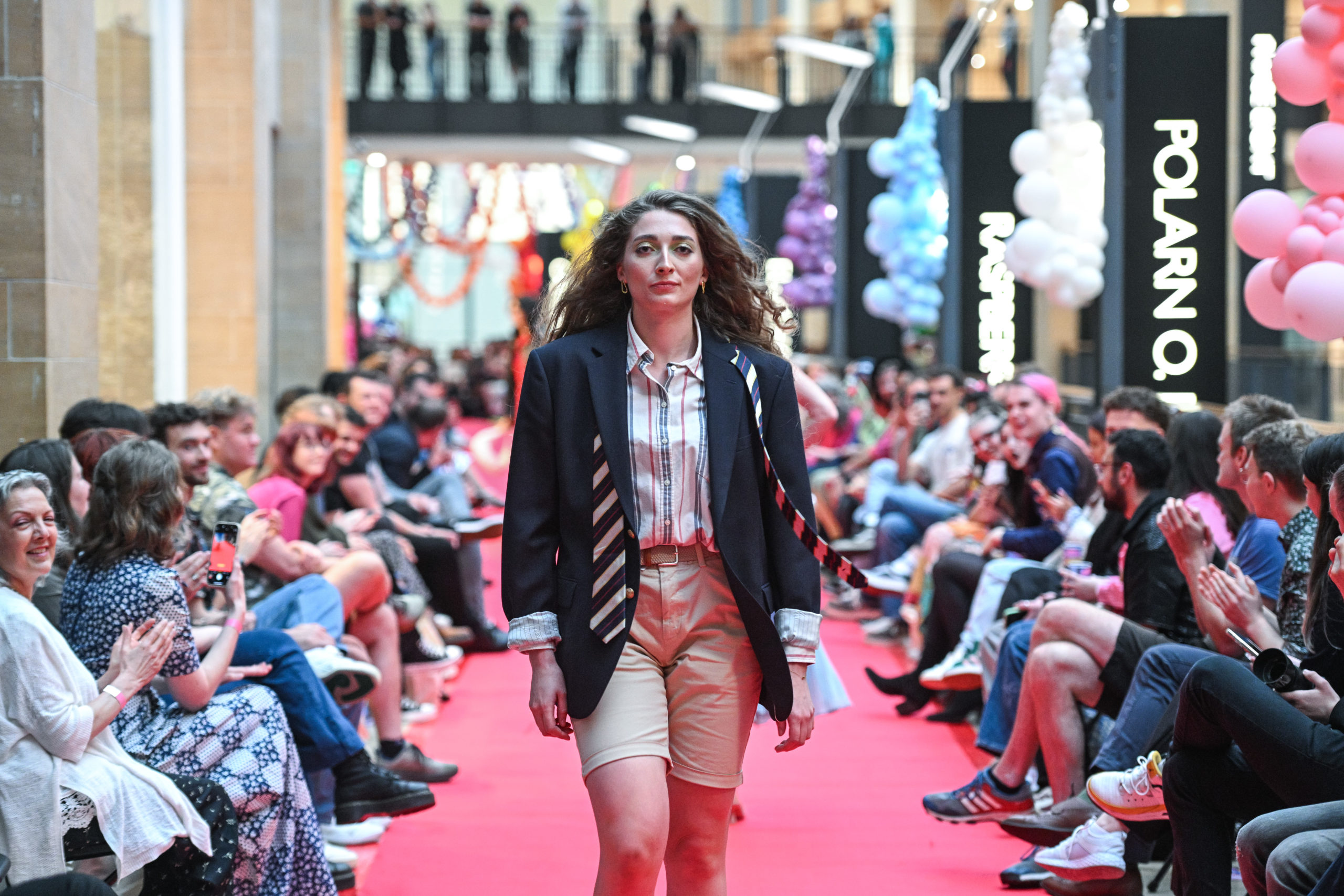 Blazer, Butch, and Bare Legs