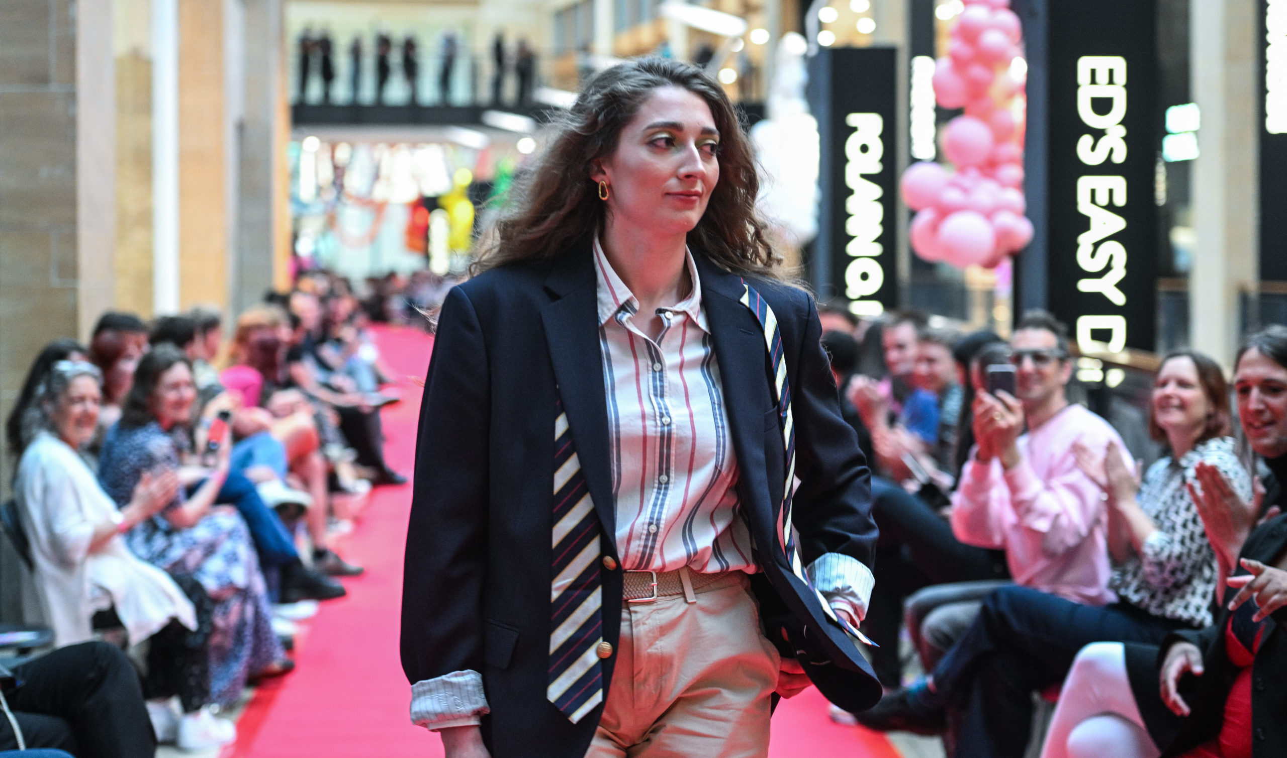 Blazer, Butch, and Bare Legs